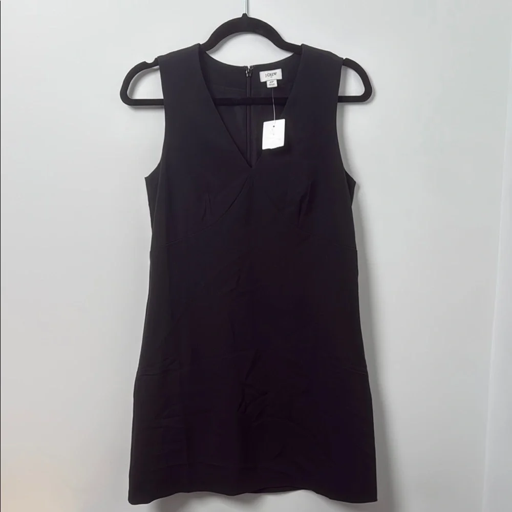 J. Crew Sleeveless V-Neck Shift Dress